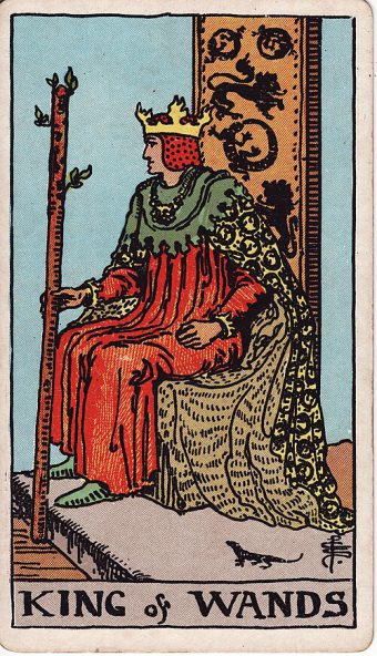 Asaların Kralı tarot kartı