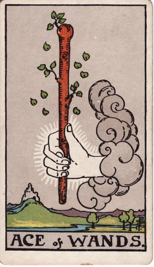 Asaların Ası tarot kartı