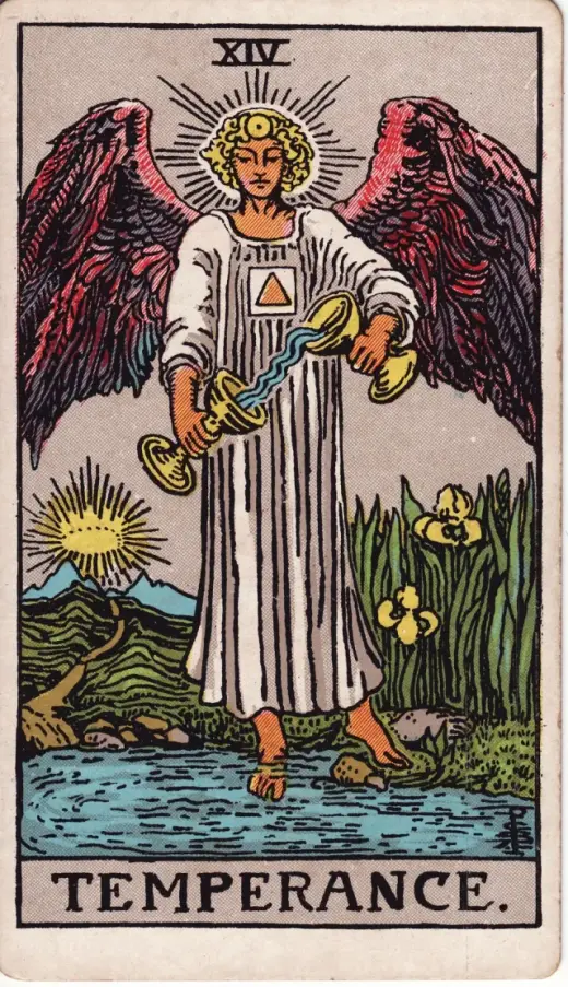 Denge tarot kartı