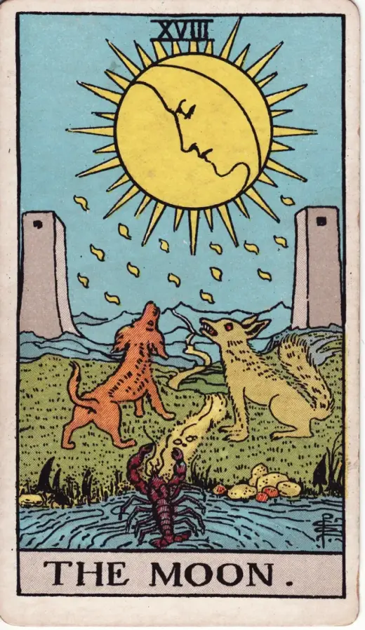 Ay tarot kartı