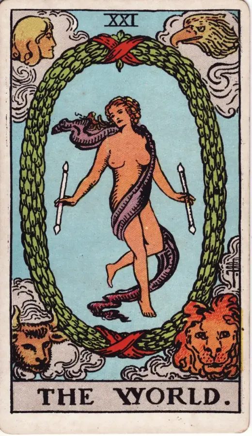 Dünya tarot kartı