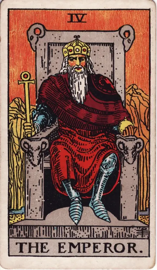 İmparator tarot kartı