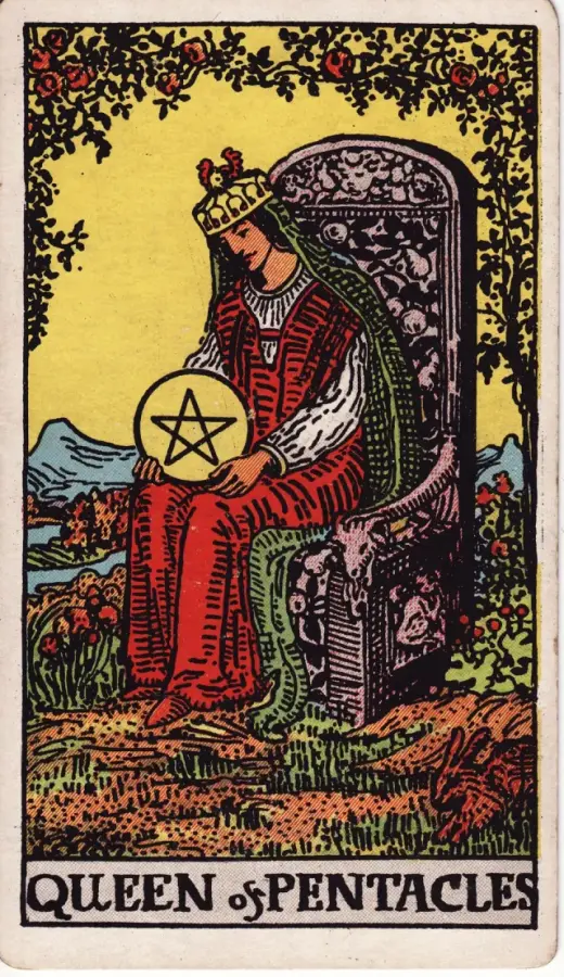 Tılsımların Kraliçesi tarot kartı