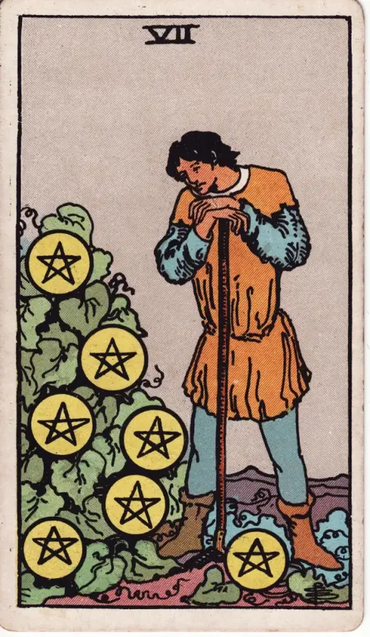 Tılsımların Yedilisi tarot kartı