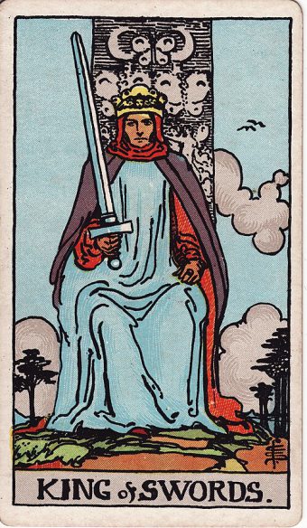 Kılıçların Kralı tarot kartı