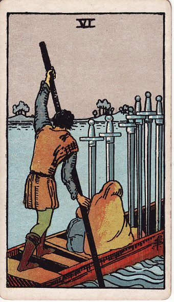 Kılıçların Altılısı tarot kartı