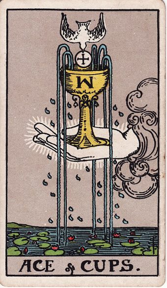 Kupaların Ası tarot kartı