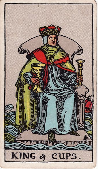 Kupaların Kralı tarot kartı