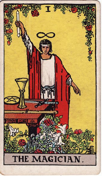 Büyücü tarot kartı