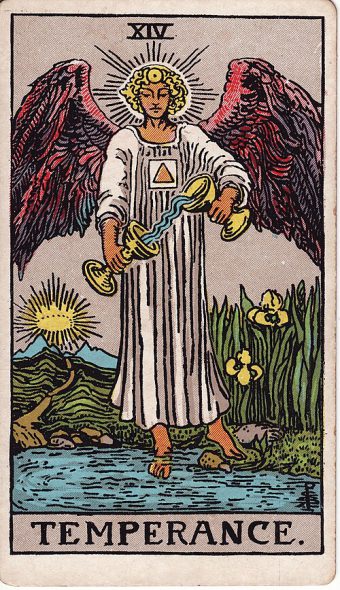 Denge tarot kartı