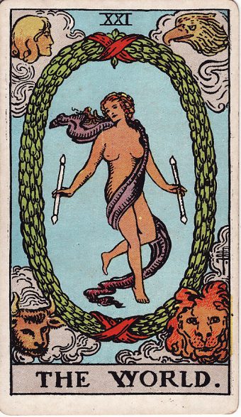 Dünya tarot kartı