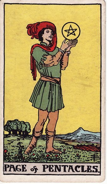 Tılsımların Valesi tarot kartı