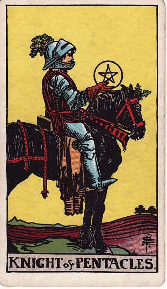 Tılsımların Şövalyesi tarot kartı