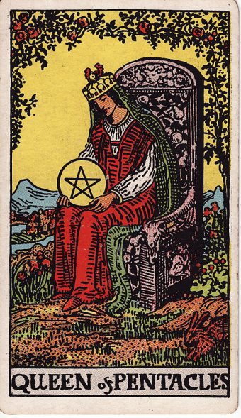 Tılsımların Kraliçesi tarot kartı